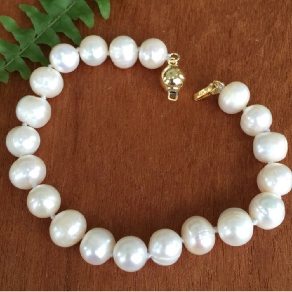 14K AKOYA PEARL BRACELET 114 CTS